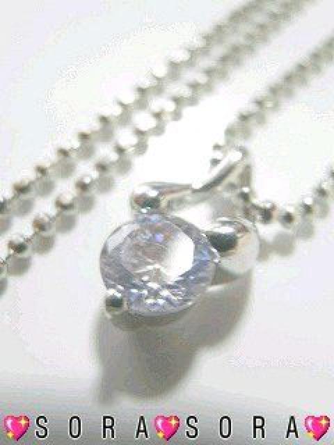 【一粒】キュービックジルコニアネックレス 巾着袋付 < 女性アクセサリー/時計 【一粒】キュービックジルコニアネックレス 巾着袋付 < 女性アクセサリー/時計の