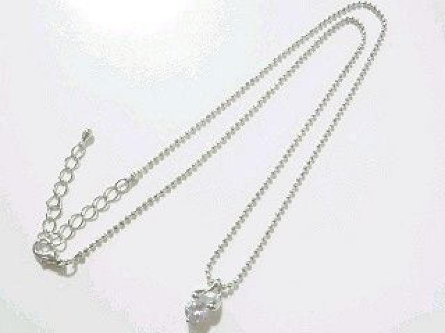 【一粒】キュービックジルコニアネックレス 巾着袋付 < 女性アクセサリー/時計 【一粒】キュービックジルコニアネックレス 巾着袋付 < 女性アクセサリー/時計の