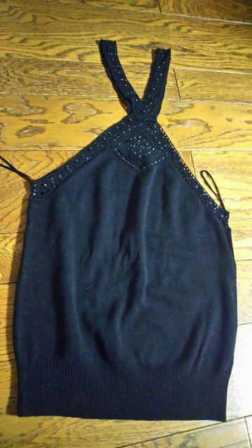 G.F. 黒 ノースリーブとあみあみのパーカー 美品 < 女性ファッション G.F. 黒 ノースリーブとあみあみのパーカー 美品 < 女性ファッションの