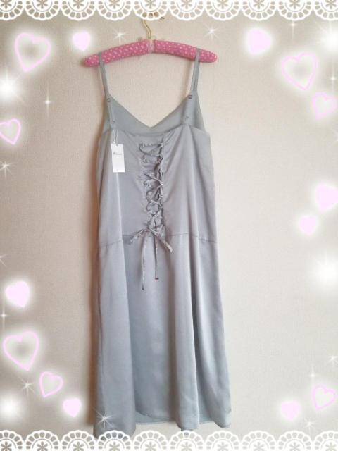 新品☆アラマンダ*BACKレースupキャミワンピ < ブランド 新品☆アラマンダ*BACKレースupキャミワンピ < ブランドの