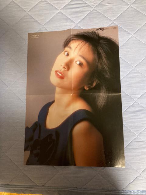 雑誌GORO付録ポスター 高井麻巳子 < タレントグッズ  雑誌GORO付録ポスター 高井麻巳子  < タレントグッズの