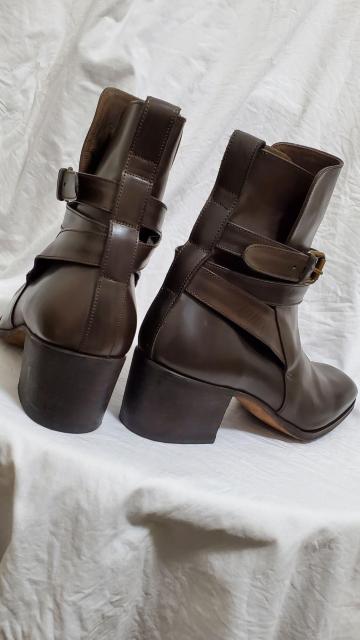 正規未 レア イヴサンローラン YSL ロイ ジョニー ベルトブーツ 濃茶 6ヒール 41 26 メンズ グラマラスラグジュアリー < ブランド  正規未 レア イヴサンローラン YSL ロイ ジョニー ベルトブーツ 濃茶 6ヒール 41 26 メンズ グラマラスラグジュアリー < ブランドの