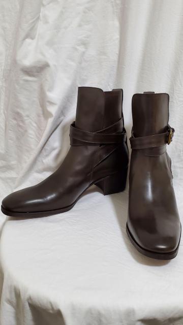 正規未 レア イヴサンローラン YSL ロイ ジョニー ベルトブーツ 濃茶 6ヒール 41 26 メンズ グラマラスラグジュアリー < ブランド  正規未 レア イヴサンローラン YSL ロイ ジョニー ベルトブーツ 濃茶 6ヒール 41 26 メンズ グラマラスラグジュアリー < ブランドの