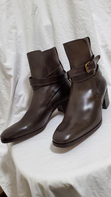 正規未 レア イヴサンローラン YSL ロイ ジョニー ベルトブーツ 濃茶 6ヒール 41 26 メンズ グラマラスラグジュアリー < ブランド  正規未 レア イヴサンローラン YSL ロイ ジョニー ベルトブーツ 濃茶 6ヒール 41 26 メンズ グラマラスラグジュアリー < ブランドの