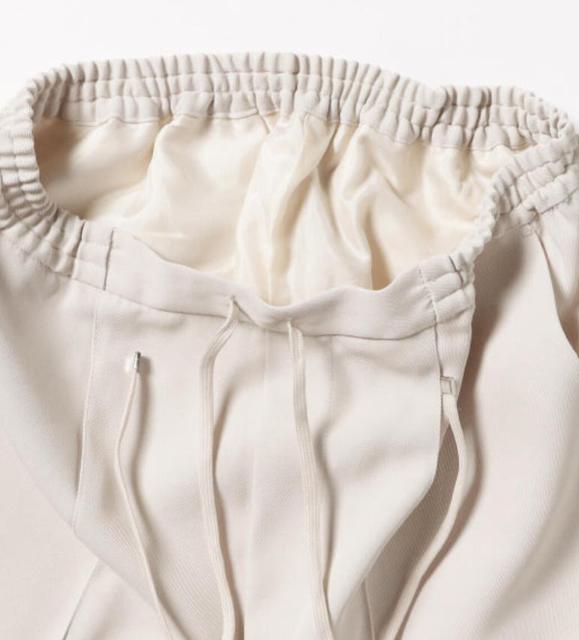 レディース センタープレス ドロストパンツ【BEIGE】 < 女性ファッション  レディース センタープレス ドロストパンツ【BEIGE】 < 女性ファッションの