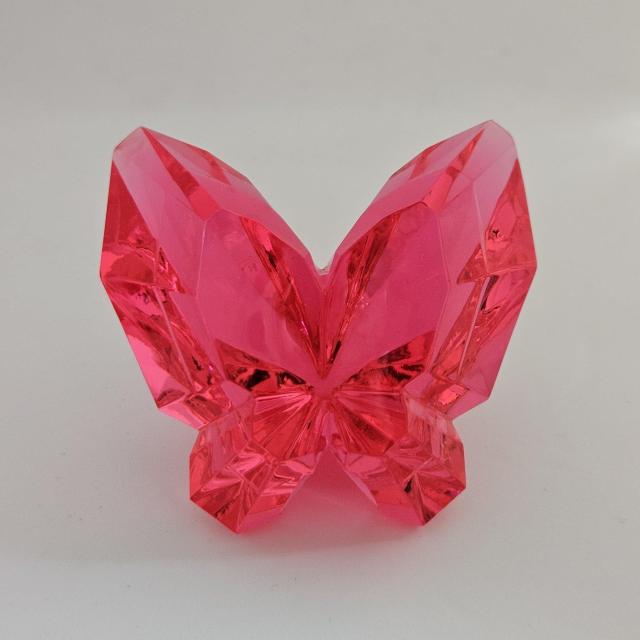 新品*アクリルアイス*蝶々*クリスタル*フィギュア*赤*クリア*バタフライ < インテリア/ライフ 新品*アクリルアイス*蝶々*クリスタル*フィギュア*赤*クリア*バタフライ < インテリア/ライフの