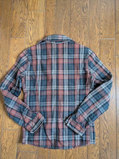 SCHLUSSEL シュリセル ネルシャツ かぎホック止め < ブランド SCHLUSSEL シュリセル ネルシャツ かぎホック止め < ブランドの