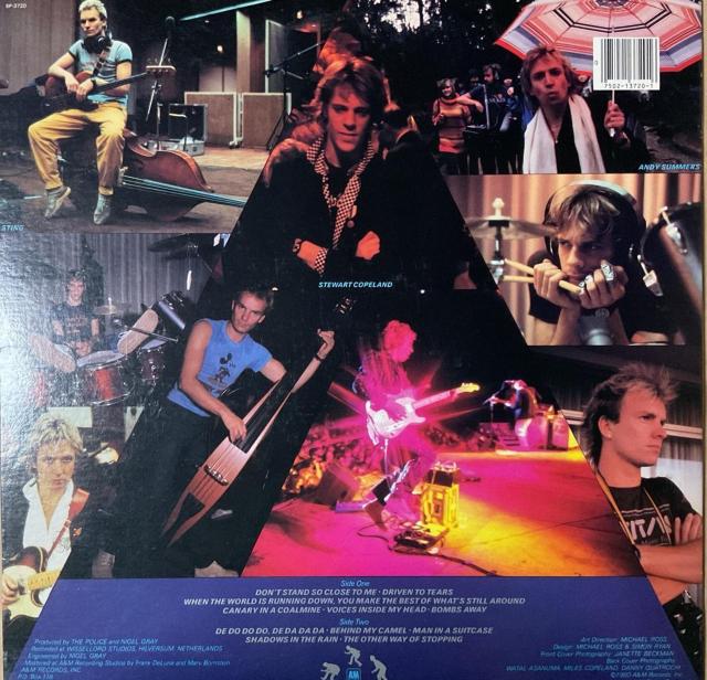 THE POLICE / ZENYATTA MONDATTA.  No3-5 < CD/DVD/ビデオ  THE POLICE / ZENYATTA MONDATTA.  No3-5 < CD/DVD/ビデオの