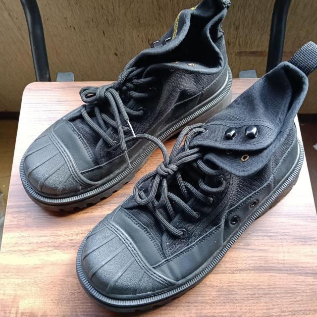 新品 24.5cm レディース ブーツ ブラック 厚底 シューズ ショートブーツ < 女性ファッション  新品 24.5cm レディース ブーツ ブラック 厚底 シューズ ショートブーツ  < 女性ファッションの