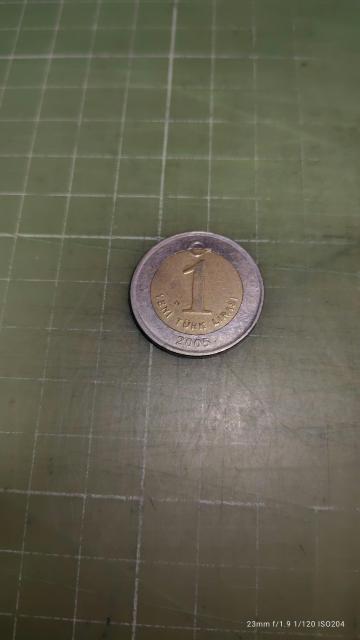 トルコ1硬貨(2005)♪ < ホビー トルコ1硬貨(2005)♪ < ホビーの