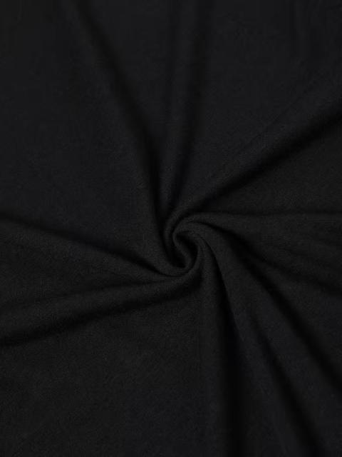 超お買い得★1490円★レディース プリント Tシャツ 67, 半袖 ラウンドネック トップス 日本サイズLブラック < 女性ファッション 超お買い得★1490円★レディース プリント Tシャツ 67, 半袖 ラウンドネック トップス 日本サイズLブラック < 女性ファッションの