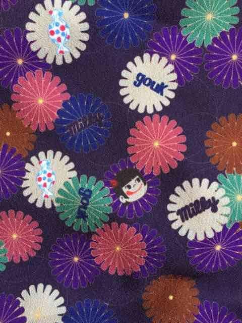 gouk×ミルキー・和風花柄&ミルキー柄裾アシンメトリースカート < ブランド gouk×ミルキー・和風花柄&ミルキー柄裾アシンメトリースカート < ブランドの