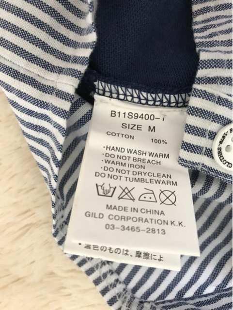 レディース BACKS ブラウス風半袖Tシャツ Mサイズ < ブランド レディース BACKS ブラウス風半袖Tシャツ Mサイズ < ブランドの