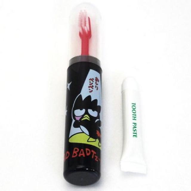 【バッドばつ丸】可愛い♪学校.職場.旅行に 筒型歯ブラシ 3点セット < アニメ/コミック/キャラクター 【バッドばつ丸】可愛い♪学校.職場.旅行に 筒型歯ブラシ 3点セット < アニメ/コミック/キャラクターの