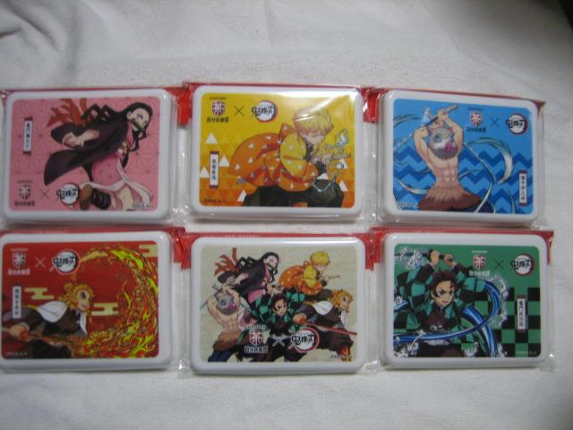 サントリー 鬼滅の刃 折りたたみ式ランチボックス 全6種セット < アニメ/コミック/キャラクター  サントリー 鬼滅の刃 折りたたみ式ランチボックス 全6種セット  < アニメ/コミック/キャラクターの