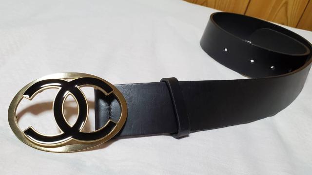 正規良 シャネル クルーズ ココマークロゴバックル ベルト黒 80 4cm幅レザー CCアイコンL エクストララージ金具 アイコン < ブランド  正規良 シャネル クルーズ ココマークロゴバックル ベルト黒 80 4cm幅レザー CCアイコンL エクストララージ金具 アイコン < ブランドの