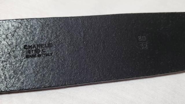 正規良 シャネル クルーズ ココマークロゴバックル ベルト黒 80 4cm幅レザー CCアイコンL エクストララージ金具 アイコン < ブランド  正規良 シャネル クルーズ ココマークロゴバックル ベルト黒 80 4cm幅レザー CCアイコンL エクストララージ金具 アイコン < ブランドの