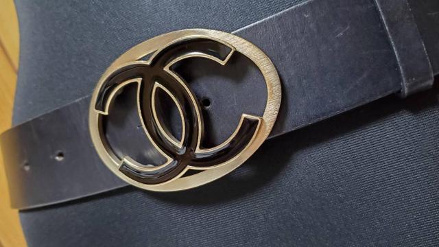 正規良 シャネル クルーズ ココマークロゴバックル ベルト黒 80 4cm幅レザー CCアイコンL エクストララージ金具 アイコン < ブランド  正規良 シャネル クルーズ ココマークロゴバックル ベルト黒 80 4cm幅レザー CCアイコンL エクストララージ金具 アイコン < ブランドの