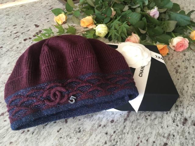 ★正規品★CHANEL★カシミヤココマークニット帽★ボルドー★ < ブランド  ★正規品★CHANEL★カシミヤココマークニット帽★ボルドー★ < ブランドの