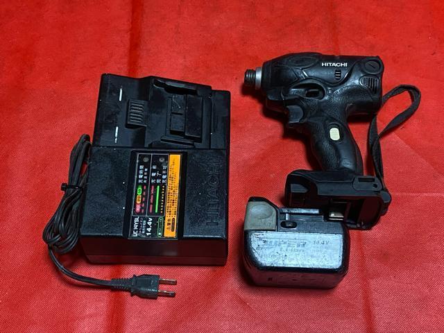 日立工機 コードレスインパクトドライバWH14DSL 動作品4221-01-1 < ペット/手芸/園芸  日立工機 コードレスインパクトドライバWH14DSL 動作品4221-01-1  < ペット/手芸/園芸の