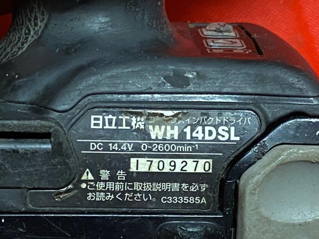 日立工機 コードレスインパクトドライバWH14DSL 動作品4221-01-1 < ペット/手芸/園芸  日立工機 コードレスインパクトドライバWH14DSL 動作品4221-01-1 < ペット/手芸/園芸の