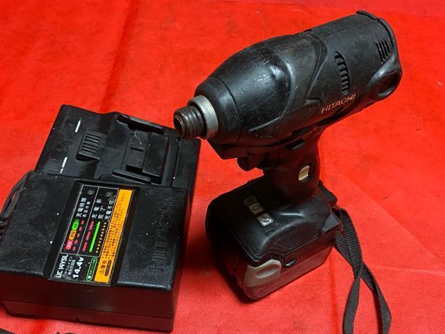 日立工機 コードレスインパクトドライバWH14DSL 動作品4221-01-1 < ペット/手芸/園芸  日立工機 コードレスインパクトドライバWH14DSL 動作品4221-01-1 < ペット/手芸/園芸の