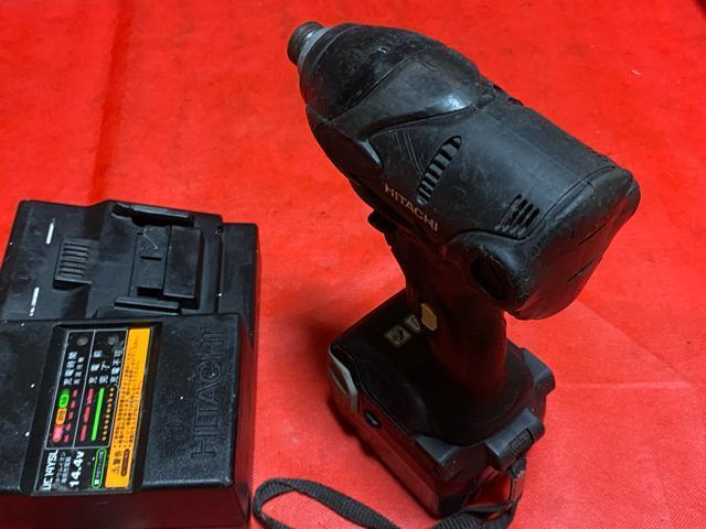 日立工機 コードレスインパクトドライバWH14DSL 動作品4221-01-1 < ペット/手芸/園芸  日立工機 コードレスインパクトドライバWH14DSL 動作品4221-01-1 < ペット/手芸/園芸の