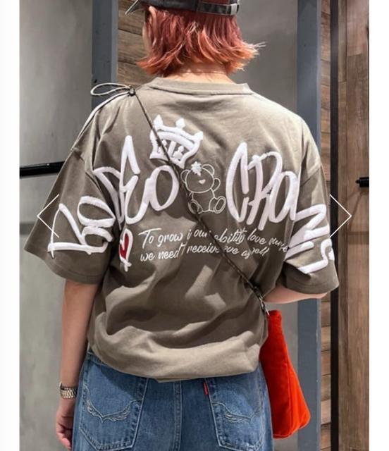 ロデオクラウンズ 【UNISEX】BRIDGE BEAR LOGO Tシャツ M < ブランド ロデオクラウンズ 【UNISEX】BRIDGE BEAR LOGO Tシャツ M < ブランドの