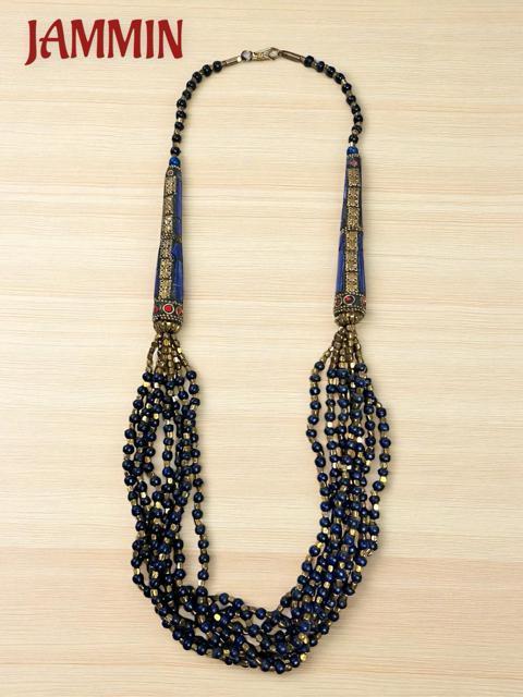 ストーンネックレス ラピスラズリ アジアン エスニック ヒッピー 衣装 ブラス < 女性アクセサリー/時計  ストーンネックレス ラピスラズリ アジアン エスニック ヒッピー 衣装 ブラス  < 女性アクセサリー/時計の