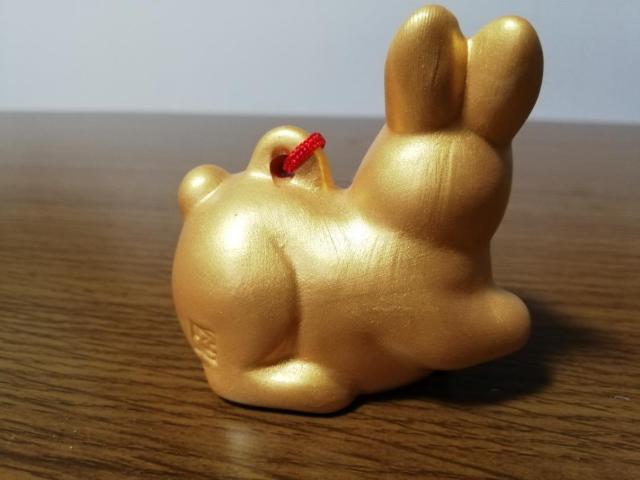 黄金のうさぎ 鈴 干支 飾り物 昭和レトロ < インテリア/ライフ 黄金のうさぎ 鈴 干支 飾り物 昭和レトロ < インテリア/ライフの