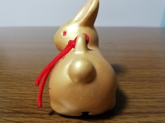 黄金のうさぎ 鈴 干支 飾り物 昭和レトロ < インテリア/ライフ 黄金のうさぎ 鈴 干支 飾り物 昭和レトロ < インテリア/ライフの