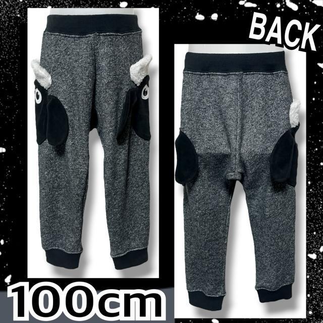 【ひつじのショーン/100】ショーンフェイス付スウェットサルエルパンツ < キッズ/ベビー 【ひつじのショーン/100】ショーンフェイス付スウェットサルエルパンツ < キッズ/ベビーの