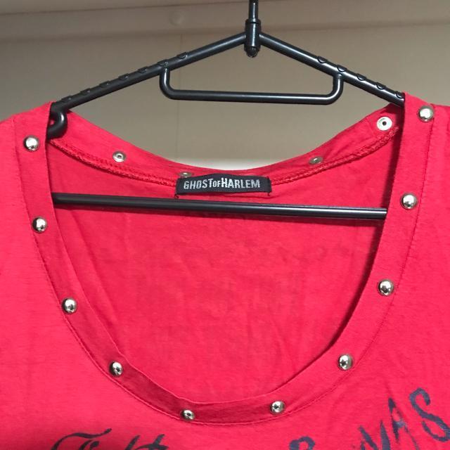 【送料込】ghost of harlem 2Way Tシャツ アームカバー 付き 稀少品 Y2K 00s 平成ギャル ROCK < ブランド 【送料込】ghost of harlem 2Way Tシャツ アームカバー 付き 稀少品 Y2K 00s 平成ギャル ROCK < ブランドの