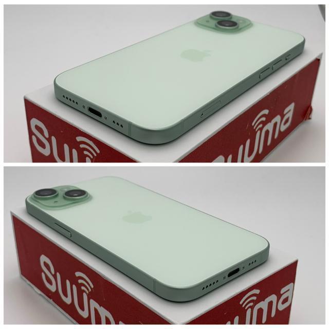 A 85% iPhone 15 256 GB SIM�t���[ �O���[�� �{�� �� �Ɠd/AV�� 