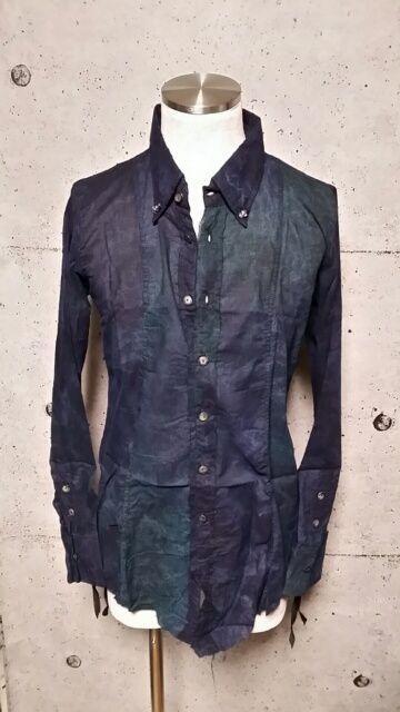 新品KMRIIケムリ NEBULA SHIRT 1 Navy < ブランド 新品KMRIIケムリ NEBULA SHIRT 1 Navy < ブランドの