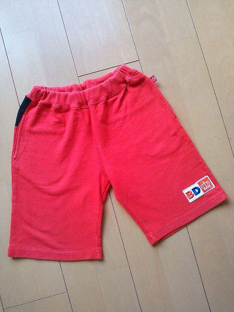 中古ハーフパンツ赤120ベビドBABYDOLLベビードール < ブランド  中古ハーフパンツ赤120ベビドBABYDOLLベビードール < ブランドの