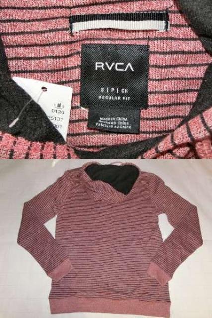 USA購入 サーフ系【RVCA】薄手生地プルオーバーパーカーUS S < 男性ファッション  USA購入 サーフ系【RVCA】薄手生地プルオーバーパーカーUS S < 男性ファッションの