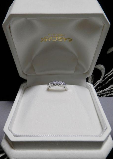 ■■繊細な枠にセッティングされた5粒ダイヤ、重ね付けにも! < 女性アクセサリー/時計  ■■繊細な枠にセッティングされた5粒ダイヤ、重ね付けにも!  < 女性アクセサリー/時計の