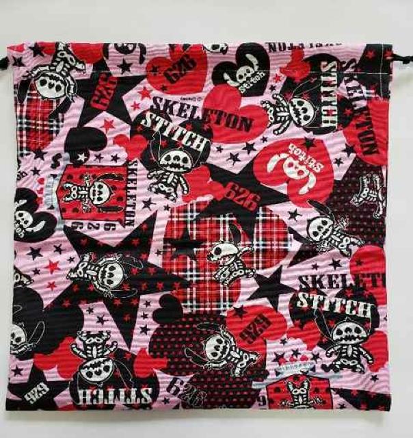 【限定】★ 63T スティッチ 着替え袋(^o^)体操服入れ巾着 ハンドメイド < キッズ/ベビー  【限定】★ 63T スティッチ 着替え袋(^o^)体操服入れ巾着 ハンドメイド < キッズ/ベビーの