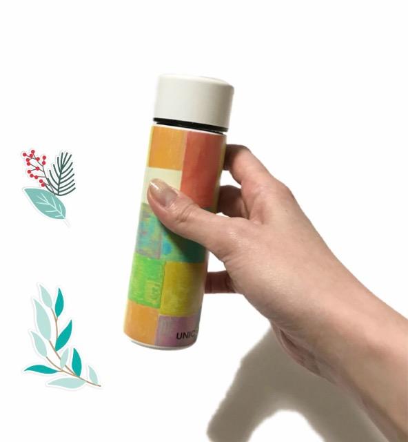 保冷温.アートなステンレスミニボトル◎小さな水筒130ml◎新品 < レジャー/スポーツ 保冷温.アートなステンレスミニボトル◎小さな水筒130ml◎新品 < レジャー/スポーツの