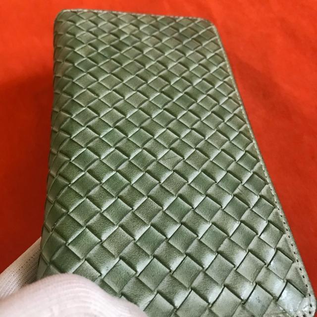 グリーン 緑 ハンドメイド 新品 ブライドレザー ヌメ革/本革 編み込み メンズ財布 長財布  ラウンドファスナー < 男性ファッション  グリーン 緑 ハンドメイド 新品 ブライドレザー ヌメ革/本革 編み込み メンズ財布 長財布  ラウンドファスナー < 男性ファッションの