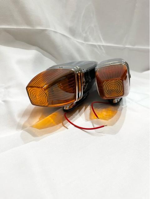 レトロ デコトラ 旧車 希少 当時物 ATS-609 フェンダーランプ オレンジ  ロケットマーカー トラック野郎 ナマズマーカー < 自動車/バイク レトロ デコトラ 旧車 希少 当時物 ATS-609 フェンダーランプ オレンジ  ロケットマーカー トラック野郎 ナマズマーカー < 自動車/バイク