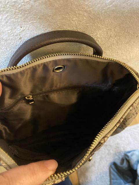 新品焦茶柄2wayショルダーリュック < 女性ファッション  新品焦茶柄2wayショルダーリュック < 女性ファッションの