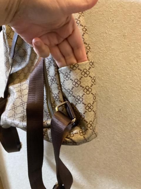 新品焦茶柄2wayショルダーリュック < 女性ファッション  新品焦茶柄2wayショルダーリュック < 女性ファッションの