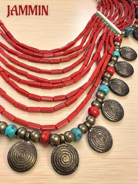 アジアンネックレス エスニック アジアン 衣装 ヒッピー サイケ 個性派 アフリカン < 女性アクセサリー/時計  アジアンネックレス エスニック アジアン 衣装 ヒッピー サイケ 個性派 アフリカン < 女性アクセサリー/時計の