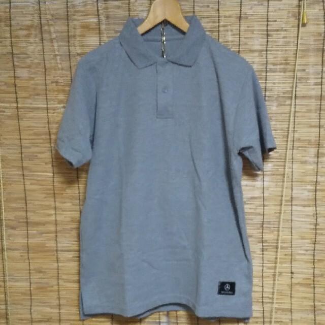 古着 Mercedes-Benz メルセデスベンツ ポロシャツ グレー L < 男性ファッション  古着 Mercedes-Benz メルセデスベンツ ポロシャツ グレー L  < 男性ファッションの