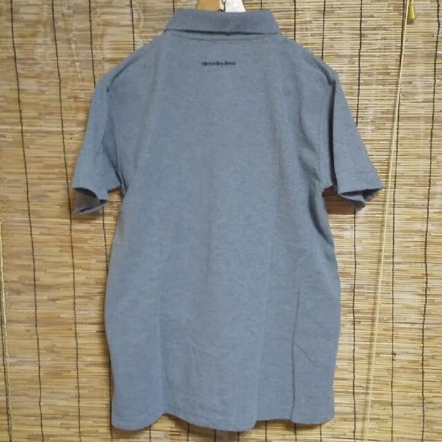 古着 Mercedes-Benz メルセデスベンツ ポロシャツ グレー L < 男性ファッション  古着 Mercedes-Benz メルセデスベンツ ポロシャツ グレー L < 男性ファッションの