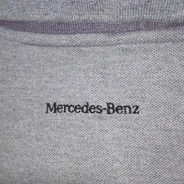 古着 Mercedes-Benz メルセデスベンツ ポロシャツ グレー L < 男性ファッション  古着 Mercedes-Benz メルセデスベンツ ポロシャツ グレー L < 男性ファッションの