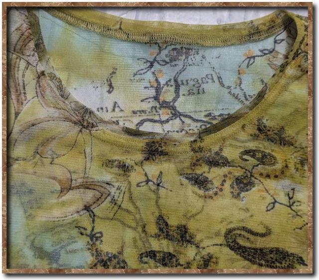 センソユニコ プリントメッシュカットソー☆やや難 < 女性ファッション センソユニコ プリントメッシュカットソー☆やや難 < 女性ファッションの