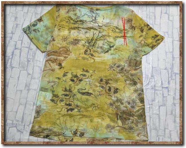 センソユニコ プリントメッシュカットソー☆やや難 < 女性ファッション センソユニコ プリントメッシュカットソー☆やや難 < 女性ファッションの